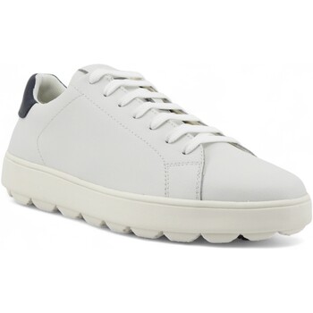 Chaussures Femme Multisport Geox Spherica Sneaker Donna White Navy D45WEA09BBCC0899 Blanc
