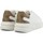 Chaussures Femme Bottes Guess Sneaker Donna White Beige FLJELBFAL12 Blanc