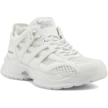 Chaussures Femme Multisport Guess Sneaker Donna White FLJBLLELE12 Blanc