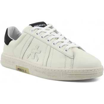 Chaussures Homme Multisport Premiata T-shirts & Polos Black RUSSELL-6066 Blanc