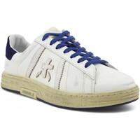 Chaussures Homme Multisport Premiata Sneaker Uomo White Blue RUSSELL-6745 Blanc