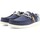 Chaussures Homme Multisport HEYDUDE Wally Break Stitch Sneaker Vela Uomo Navy 40015-410 Bleu