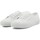 Chaussures Femme Bottes Superga 2750 Flower Sangallo Sneaker Donna Total White S5137JW Blanc