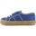 Chaussures Femme Bottes Superga 2730 Sneaker Donna Jeans Blue S8141XW Bleu