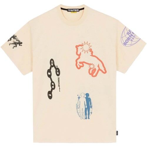 Vêtements Homme T-shirts manches courtes Iuter Discovery Tee Beige