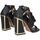 Chaussures Femme Sandales et Nu-pieds Exé Shoes DOMINIC-556 Noir