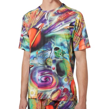 Vêtements Homme Polos manches courtes Australian T-Shirt All Over Print Ace Multicolore