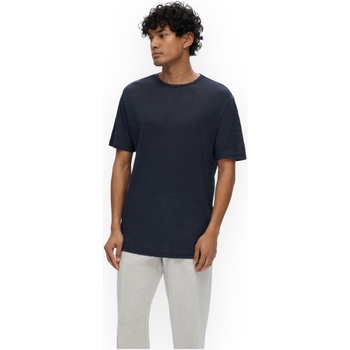 Vêtements Homme T-shirts & Polos Selected 16089504 SKYCAPTAIN Bleu