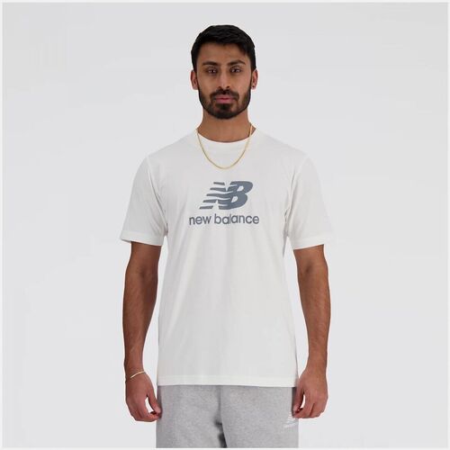 Vêtements Homme T-shirts & Polos New Balance MT41502-WT Blanc