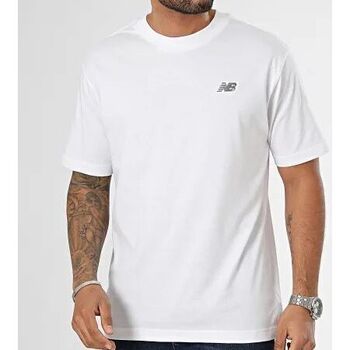 Vêtements Homme T-shirts & Polos New Balance MT41509-WT Blanc