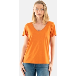 Vêtements Femme T-shirts Bomber manches courtes Lola Espeleta ts304s24 Orange
