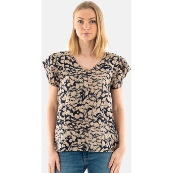 Vêtements Femme T-shirts manches courtes Only 15315110 Beige
