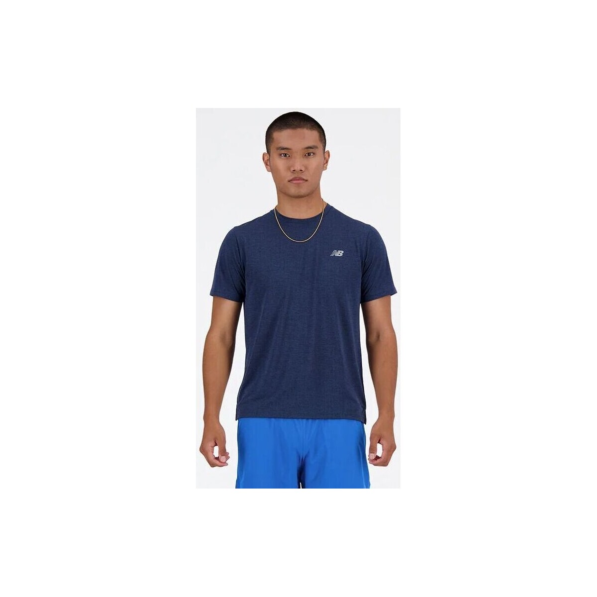 Vêtements Homme T-shirts & Polos New Balance MT41253-NNH Bleu