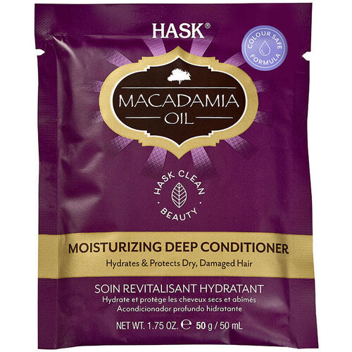 Beauté Femme Soins & Après-shampooing Hask Masque Hydratant À L&39;huile De Macadamia 50 Gr 