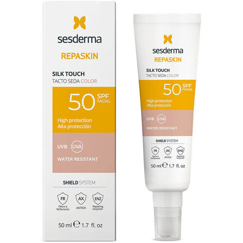 Beauté Protections solaires Sesderma Repaskin Facial Toucher Soyeux Avec Couleur Spf50 