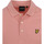 Vêtements Homme T-shirts & Polos Lyle And Scott Polo Rose Plain Rose