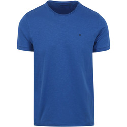 Vêtements Homme T-shirts & Polos No Excess T-Shirt Slubs Bleu Bleu