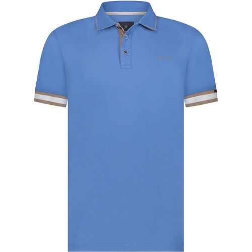 Vêtements Homme T-shirts & Polos State Of Art Polo Piqué Plain Bleu Bleu