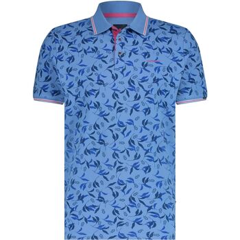 Vêtements Homme T-shirts & Polos State Of Art Polo Piqué Rayures Bleu Bleu