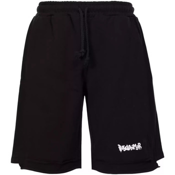 Vêtements Homme Shorts / Bermudas Disclaimer Sweat-shirt bermuda noir Noir