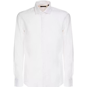 Vêtements Homme Chemises manches longues Outfit Tenue chemise classique blanche Blanc
