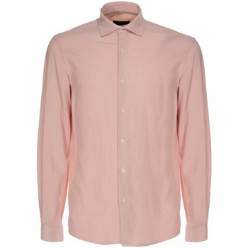 chemise outfit  tenue chemise en viscose rose 