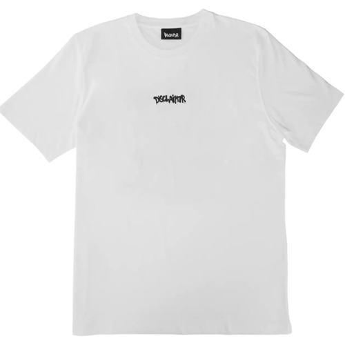 Vêtements Homme T-shirts & Polos Disclaimer t-shirt blanc grande ville vie Blanc