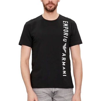 Vêtements Homme T-shirts manches courtes Emporio Armani Eagle Noir