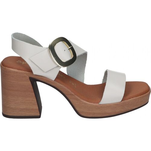Chaussures Femme Sandales et Nu-pieds Spar Woman 5395 Blanc