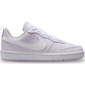 Chaussures Fille Baskets mode Nike live Court Borough Low Recraft Rose