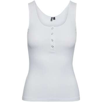 Vêtements Femme Débardeurs / T-shirts sans manche Pieces 162371VTPE24 Blanc