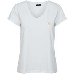Vêtements Femme T-shirts manches courtes Pieces 162375VTPE24 Blanc