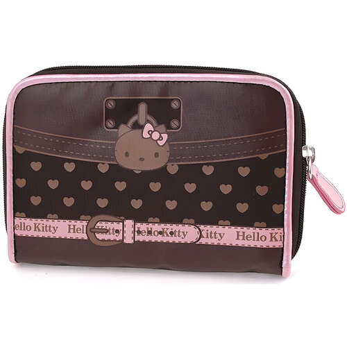 Sacs Portefeuilles Camomilla Portefeuille Hello Kitty chocolat coeur by 