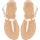 Chaussures Femme Sandales et Nu-pieds Moda Positano 550-WHT Blanc