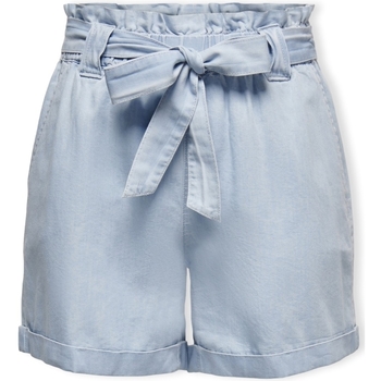 Vêtements Femme Shorts / Bermudas Only Noos Bea Smilla Shorts - Light Blue Denim Bleu