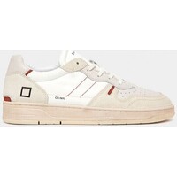 Chaussures Homme Baskets mode Date D.A.T.E. Court 2.0 Nylon White Cuoio Multicolore