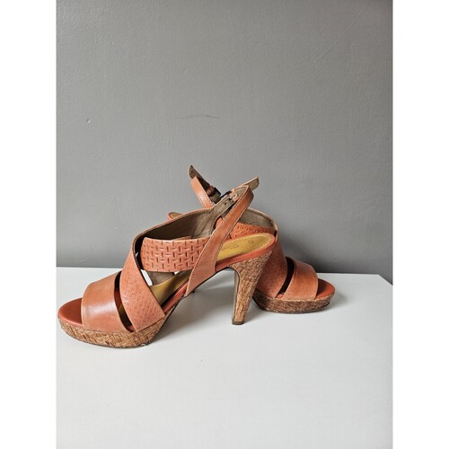Chaussures Femme Sandales et Nu-pieds Désir De Fuite Sandales à talons Orange