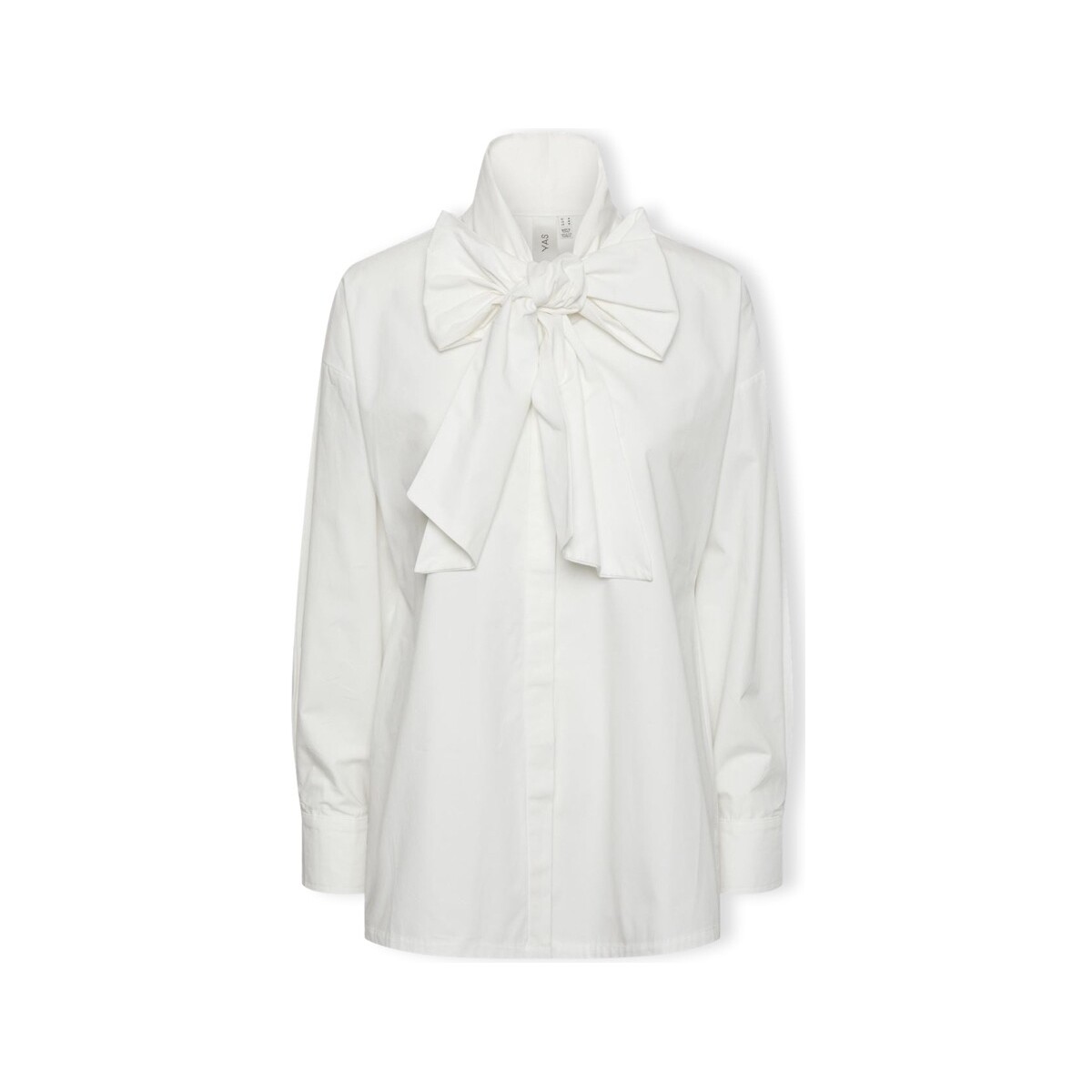 Vêtements Femme Tops / Blouses Y.a.s YAS Sigga Shirt L/S - Star White Blanc