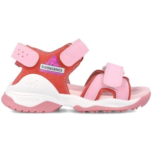 Chaussures Enfant Pulls & Gilets Biomecanics Kids Sandals 242281-D - Rosa Rose