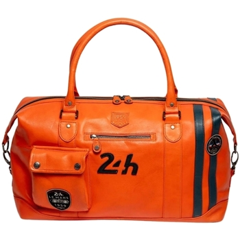 Sacs Homme Yves Saint Laure Classic Legend Motors Sac de voyage 24H Le Man Gaston 4 48H 62697 Orange Orange