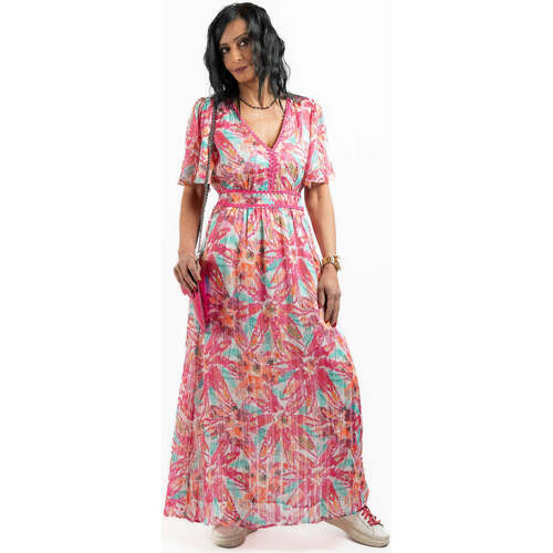 Vêtements Femme Robes New Balance Nume Robe longue rose Jana Autres