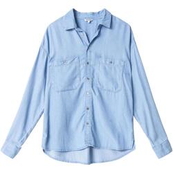 Vêtements Femme Chemises / Chemisiers Salsa Shirt in lightweight den Bleu