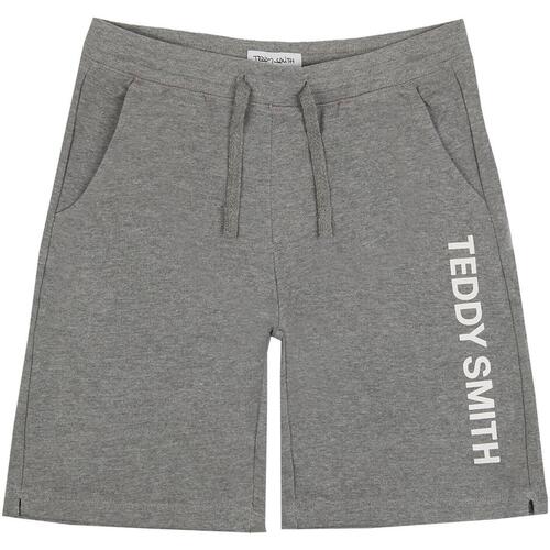 Vêtements Garçon Shorts / Bermudas Teddy Smith S-mickael jr Gris