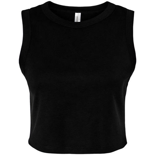 Vêtements Femme Débardeurs / T-shirts sans manche Bella + Canvas Muscle Noir