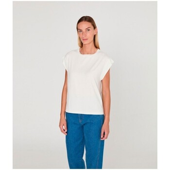 Vêtements Femme T-shirts manches courtes Designers Society Perini Shirt White Multicolore