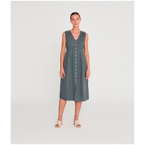 Vêtements Femme Robes Designers Society Lavou Dress Teal Multicolore