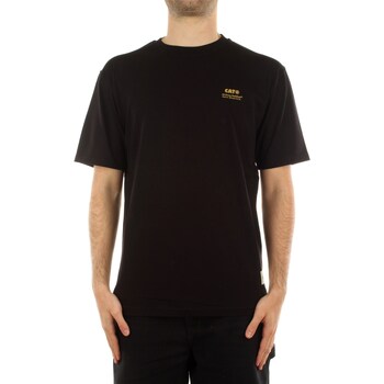Vêtements Homme T-shirts manches courtes Cat Wwr 6010124 Noir