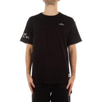 Vêtements Homme T-shirts manches courtes Cat Wwr 6010136 Noir