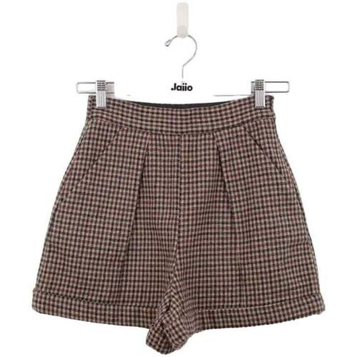 Vêtements Femme Shorts / Bermudas Maje Mini short en laine Noir