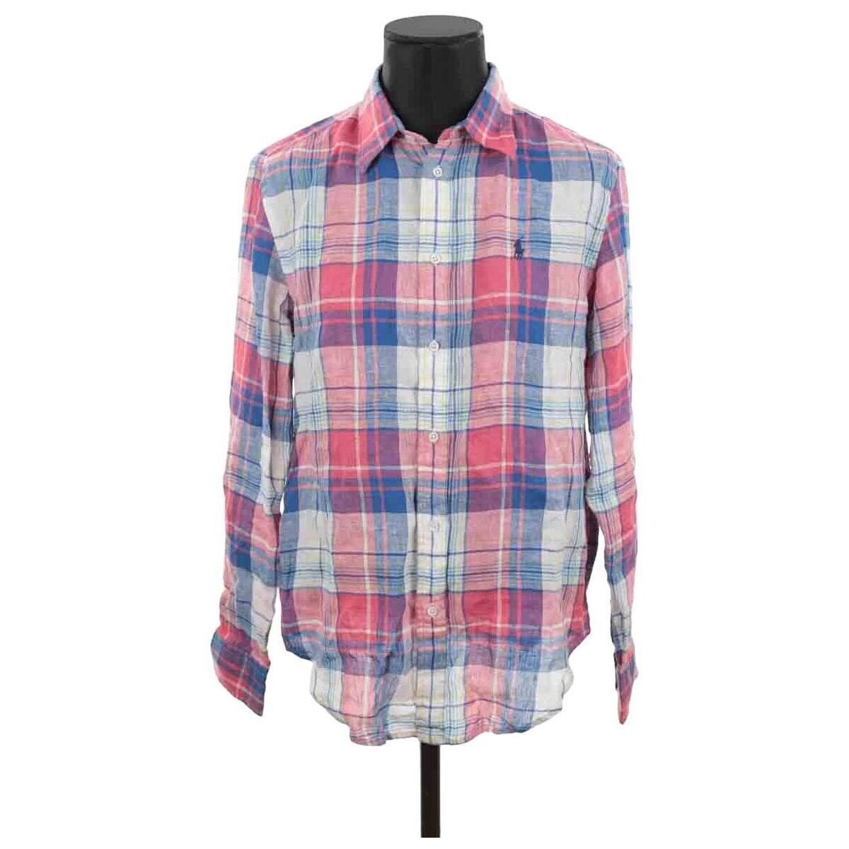 Vêtements Femme Débardeurs / T-shirts sans manche Ralph Lauren Chemise en lin Multicolore